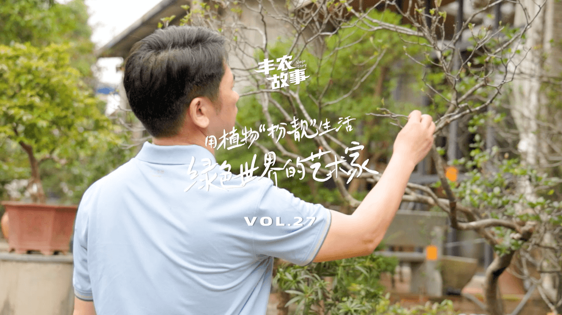 17年，他用一草一木去点亮了一个个家。